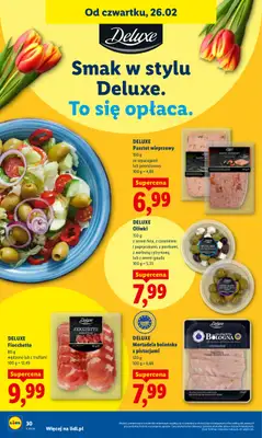 Lidl - gazetka promocyjna Oferta od czwartku od czwartku 26.02 do soboty 28.02 - strona 32