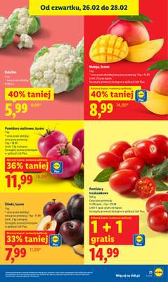Lidl - gazetka promocyjna Oferta od czwartku od czwartku 26.02 do soboty 28.02 - strona 23