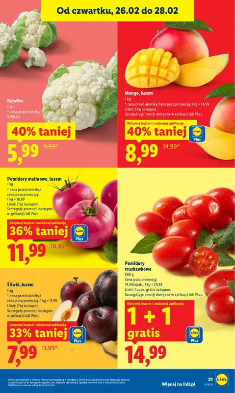 Lidl - gazetka promocyjna Oferta od czwartku od czwartku 26.02 do soboty 28.02 - strona 23