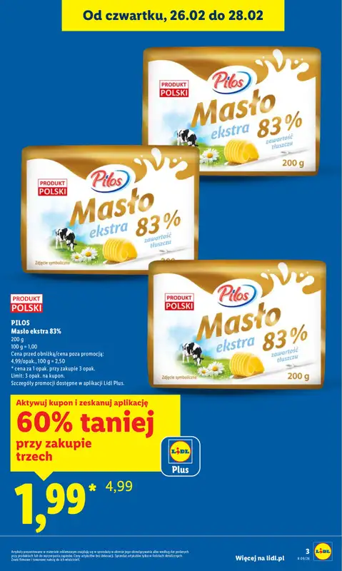 Lidl - gazetka promocyjna Oferta od czwartku od czwartku 26.02 do soboty 28.02 - strona 3