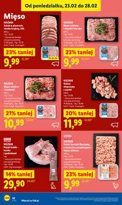 Lidl - gazetka promocyjna Oferta od czwartku od czwartku 26.02 do soboty 28.02 - strona 28