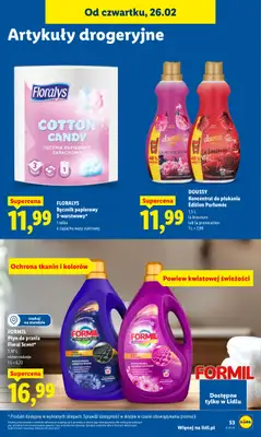 Lidl - gazetka promocyjna Oferta od czwartku od czwartku 26.02 do soboty 28.02 - strona 55