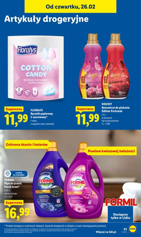 Lidl - gazetka promocyjna Oferta od czwartku od czwartku 26.02 do soboty 28.02 - strona 55