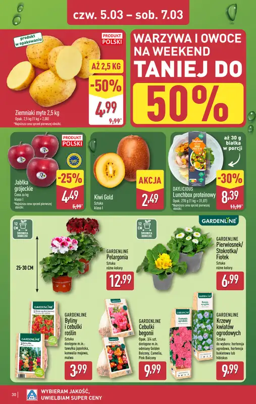 Aldi - gazetka promocyjna Pełny katalog! od poniedziałku 02.03 do soboty 07.03 - strona 30