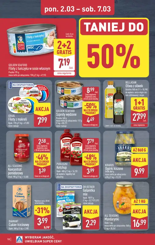 Aldi - gazetka promocyjna Pełny katalog! od poniedziałku 02.03 do soboty 07.03 - strona 18