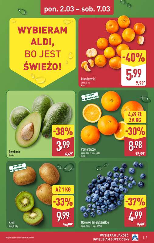 Aldi - gazetka promocyjna Pełny katalog! od poniedziałku 02.03 do soboty 07.03 - strona 3