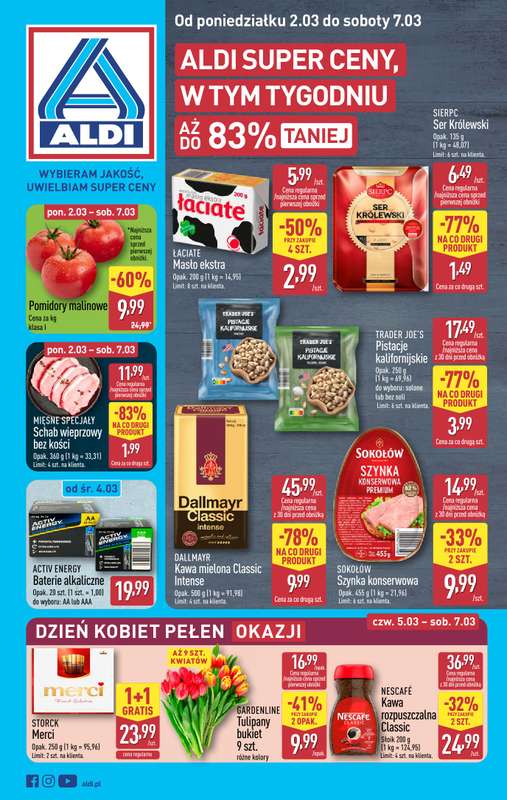 Aldi - gazetka promocyjna Pełny katalog! od poniedziałku 02.03 do soboty 07.03