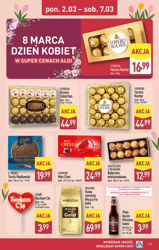 Aldi - gazetka promocyjna Pełny katalog! od poniedziałku 02.03 do soboty 07.03 - strona 15