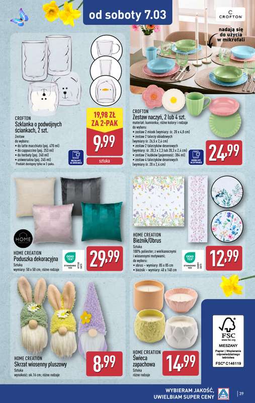 Aldi - gazetka promocyjna Pełny katalog! od poniedziałku 02.03 do soboty 07.03 - strona 39
