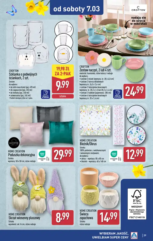 Aldi - gazetka promocyjna Pełny katalog! od poniedziałku 02.03 do soboty 07.03 - strona 39