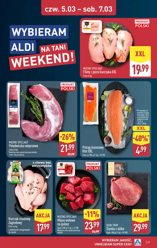 Aldi - gazetka promocyjna Pełny katalog! od poniedziałku 02.03 do soboty 07.03 - strona 31