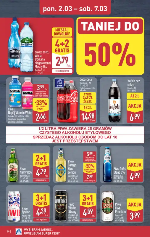 Aldi - gazetka promocyjna Pełny katalog! od poniedziałku 02.03 do soboty 07.03 - strona 20
