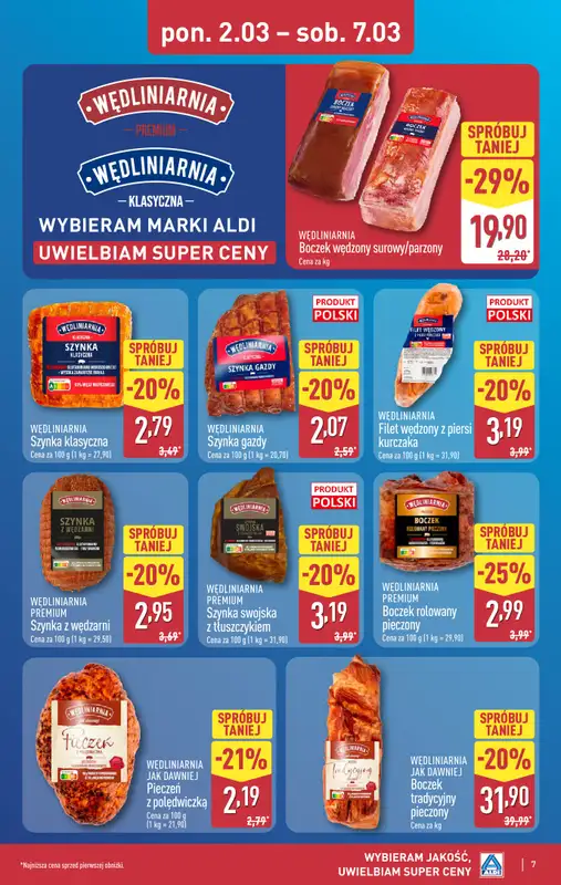Aldi - gazetka promocyjna Pełny katalog! od poniedziałku 02.03 do soboty 07.03 - strona 7