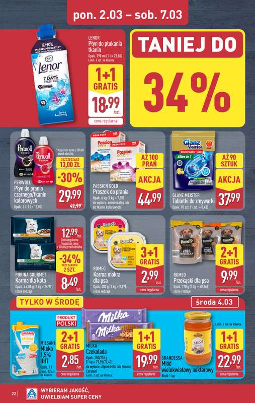 Aldi - gazetka promocyjna Pełny katalog! od poniedziałku 02.03 do soboty 07.03 - strona 22
