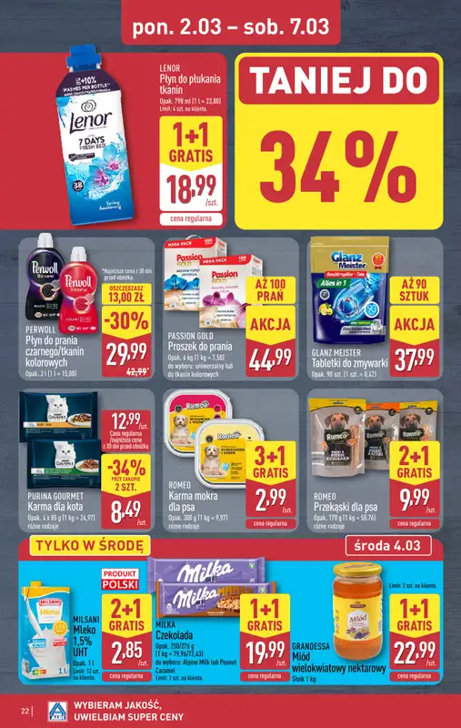 Aldi - gazetka promocyjna Pełny katalog! od poniedziałku 02.03 do soboty 07.03 - strona 22