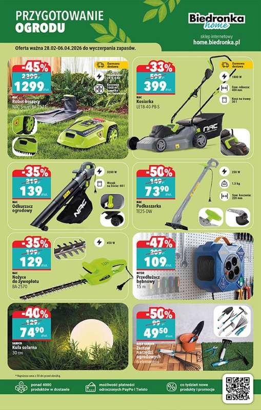 Biedronka - gazetka promocyjna Hity i inspiracje, od 28.02 od soboty 28.02 do środy 18.03 - strona 43