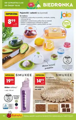 Biedronka - gazetka promocyjna Hity i inspiracje, od 28.02 od soboty 28.02 do środy 18.03 - strona 28