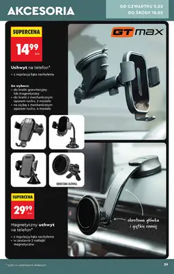 Biedronka - gazetka promocyjna Hity i inspiracje, od 28.02 od soboty 28.02 do środy 18.03 - strona 39