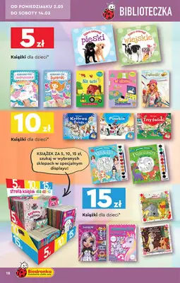 Biedronka - gazetka promocyjna Hity i inspiracje, od 28.02 od soboty 28.02 do środy 18.03 - strona 18