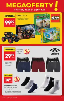 Biedronka - gazetka promocyjna Hity i inspiracje, od 28.02 od soboty 28.02 do środy 18.03 - strona 3