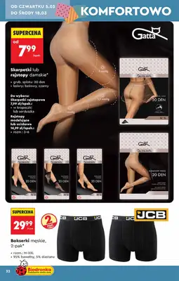 Biedronka - gazetka promocyjna Hity i inspiracje, od 28.02 od soboty 28.02 do środy 18.03 - strona 32