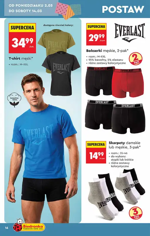 Biedronka - gazetka promocyjna Hity i inspiracje, od 28.02 od soboty 28.02 do środy 18.03 - strona 16