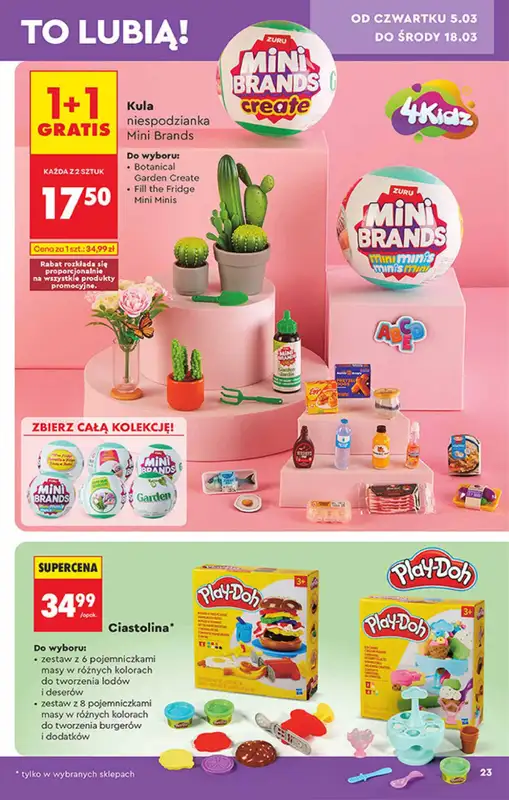 Biedronka - gazetka promocyjna Hity i inspiracje, od 28.02 od soboty 28.02 do środy 18.03 - strona 23