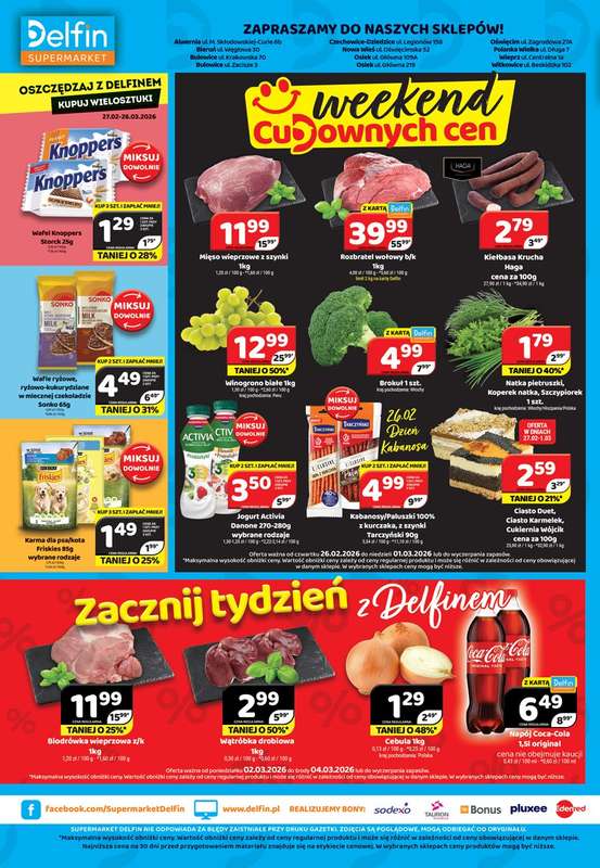 Delfin - gazetka promocyjna Gazetka od piątku 27.02 do niedzieli 08.03 - strona 8