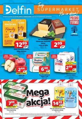 Delfin - gazetka promocyjna Gazetka od piątku 27.02 do niedzieli 08.03