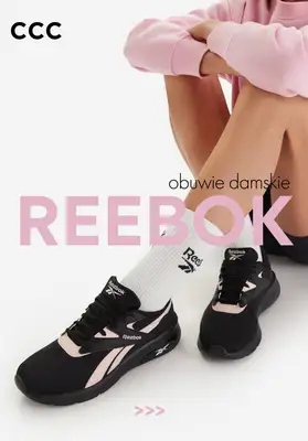 CCC - gazetka promocyjna Damskie obuwie REEBOK od piątku 27.02 