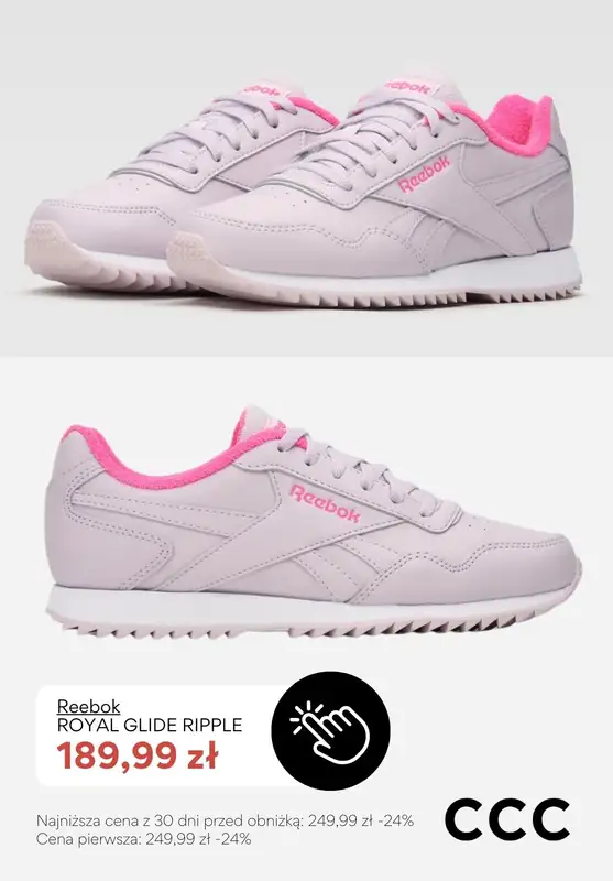 CCC - gazetka promocyjna Damskie obuwie REEBOK od piątku 27.02  - strona 5