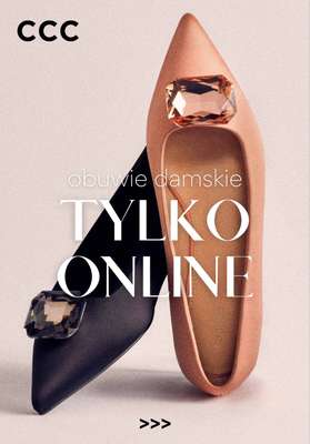 CCC - gazetka promocyjna Damskie obuwie TYLKO ONLINE od soboty 28.02 