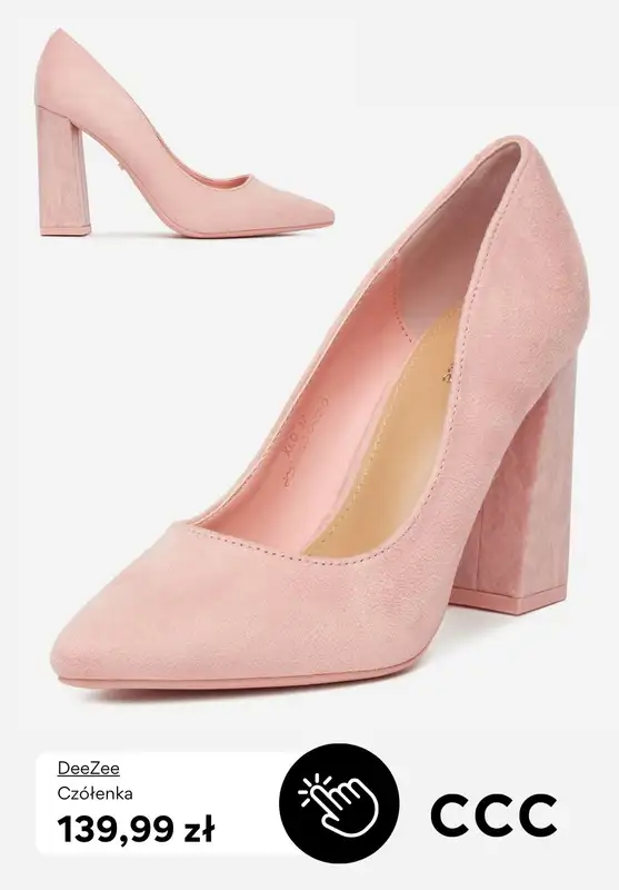 CCC - gazetka promocyjna Damskie obuwie TYLKO ONLINE od soboty 28.02  - strona 8