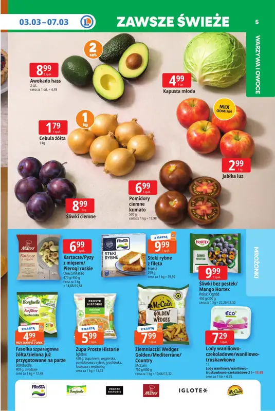 Leclerc - gazetka promocyjna Oferta E.Leclerc I Tanio to tu! od wtorku 03.03 do poniedziałku 09.03 - strona 5
