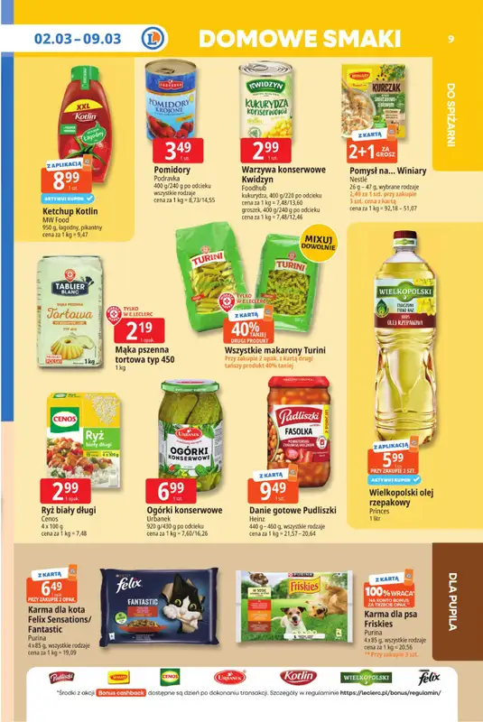 Leclerc - gazetka promocyjna Oferta E.Leclerc I Tanio to tu! od wtorku 03.03 do poniedziałku 09.03 - strona 9
