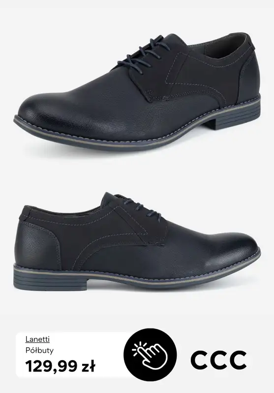 CCC - gazetka promocyjna Męskie obuwie WIOSENNE od niedzieli 01.03  - strona 6