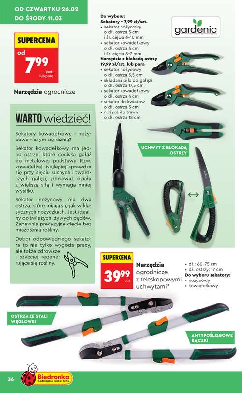 Biedronka - gazetka promocyjna Hity i inspiracje, od 21.02 od soboty 21.02 do środy 11.03 - strona 38