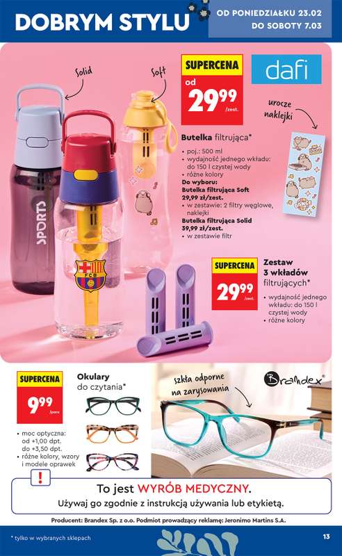 Biedronka - gazetka promocyjna Hity i inspiracje, od 21.02 od soboty 21.02 do środy 11.03 - strona 15