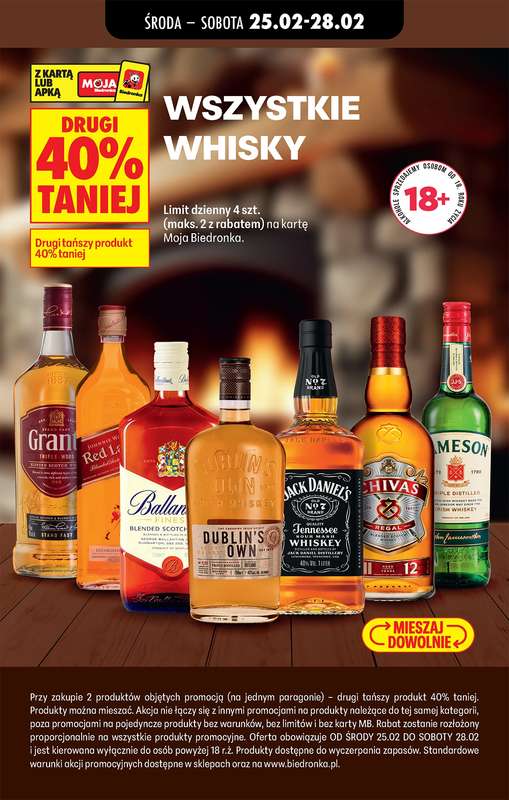 Biedronka - gazetka promocyjna Czas na toast od poniedziałku 23.02 do soboty 07.03 - strona 3