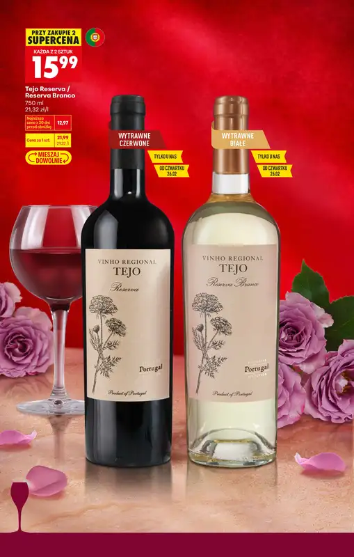 Biedronka - gazetka promocyjna Czas na toast od poniedziałku 23.02 do soboty 07.03 - strona 14