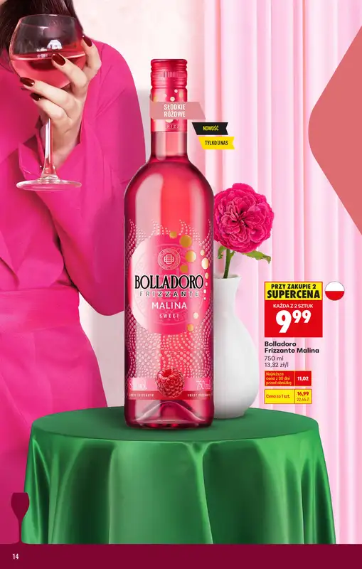 Biedronka - gazetka promocyjna Czas na toast od poniedziałku 23.02 do soboty 07.03 - strona 20