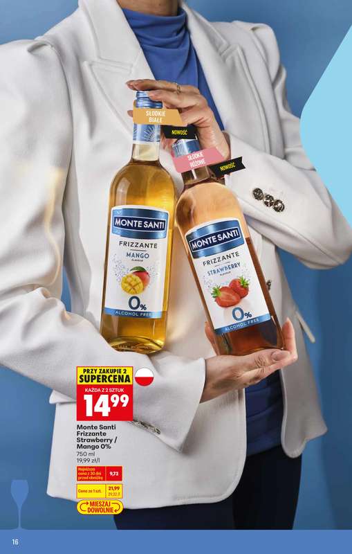 Biedronka - gazetka promocyjna Czas na toast od poniedziałku 23.02 do soboty 07.03 - strona 22