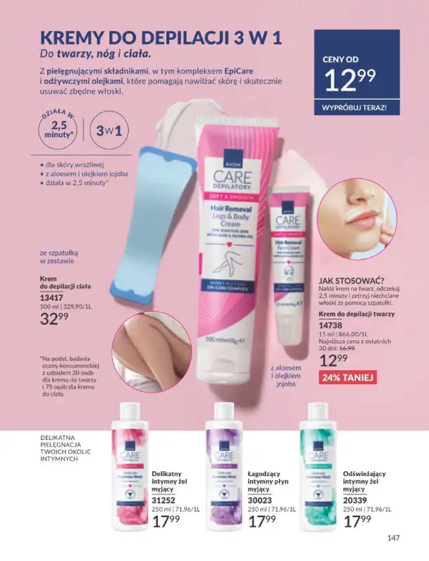 AVON - gazetka promocyjna Katalog Marzec 2026 od soboty 28.02 do wtorku 31.03 - strona 147
