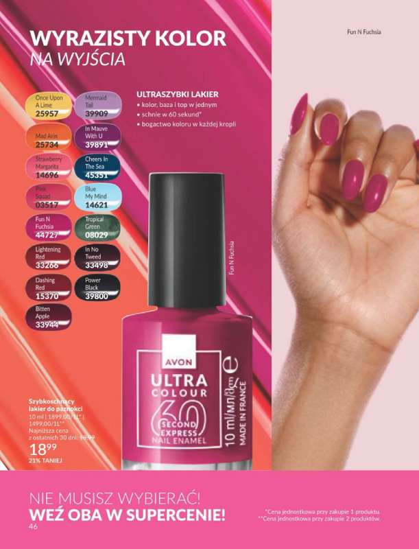 AVON - gazetka promocyjna Katalog Marzec 2026 od soboty 28.02 do wtorku 31.03 - strona 46