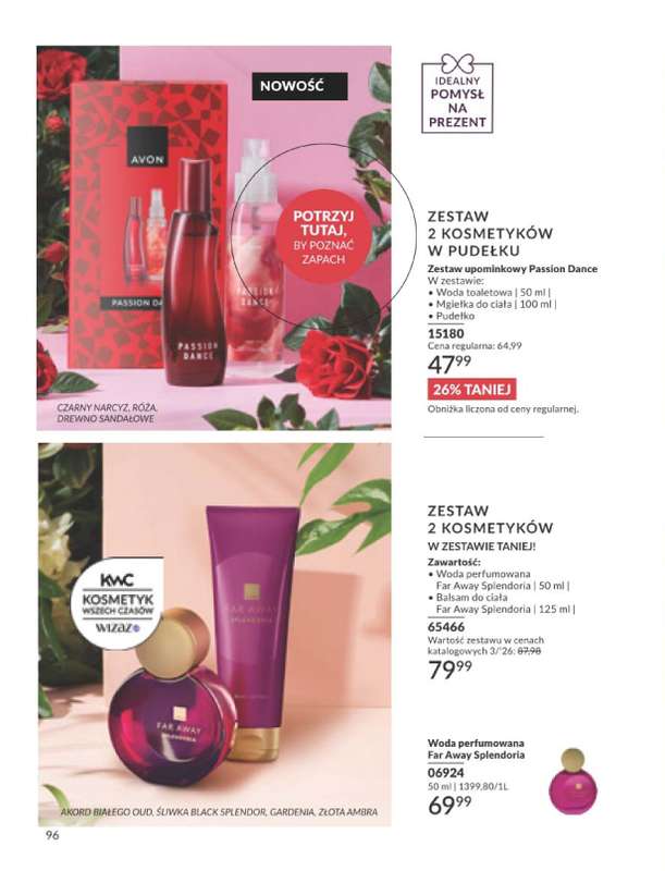 AVON - gazetka promocyjna Katalog Marzec 2026 od soboty 28.02 do wtorku 31.03 - strona 96