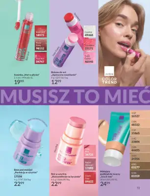 AVON - gazetka promocyjna Katalog Marzec 2026 od soboty 28.02 do wtorku 31.03 - strona 73