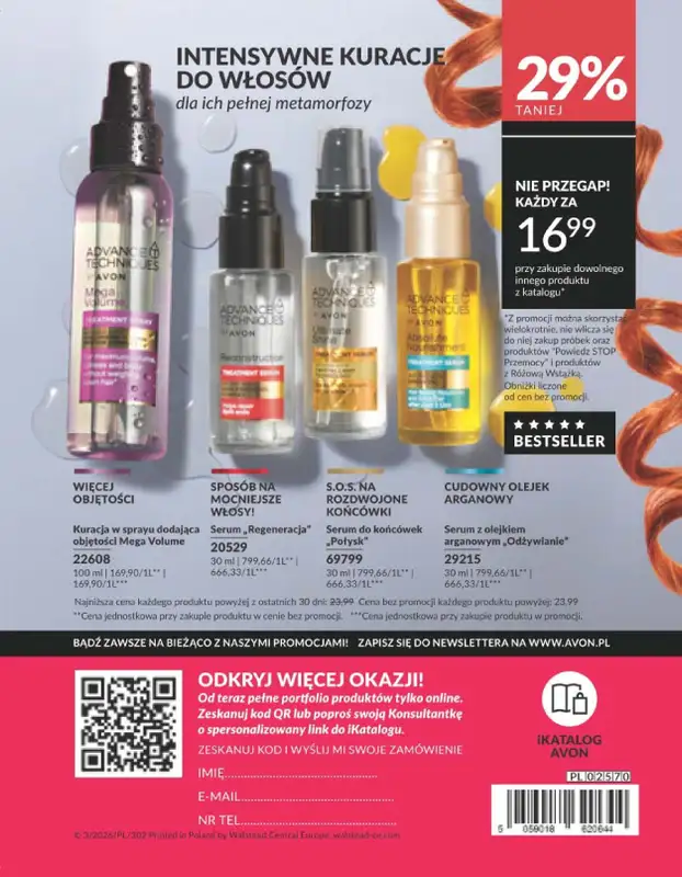 AVON - gazetka promocyjna Katalog Marzec 2026 od soboty 28.02 do wtorku 31.03 - strona 180