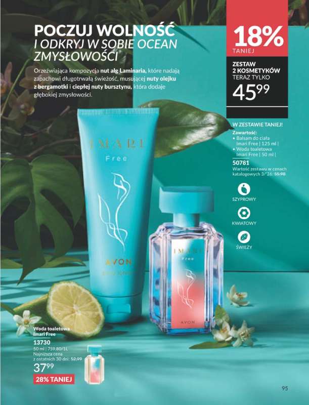 AVON - gazetka promocyjna Katalog Marzec 2026 od soboty 28.02 do wtorku 31.03 - strona 95
