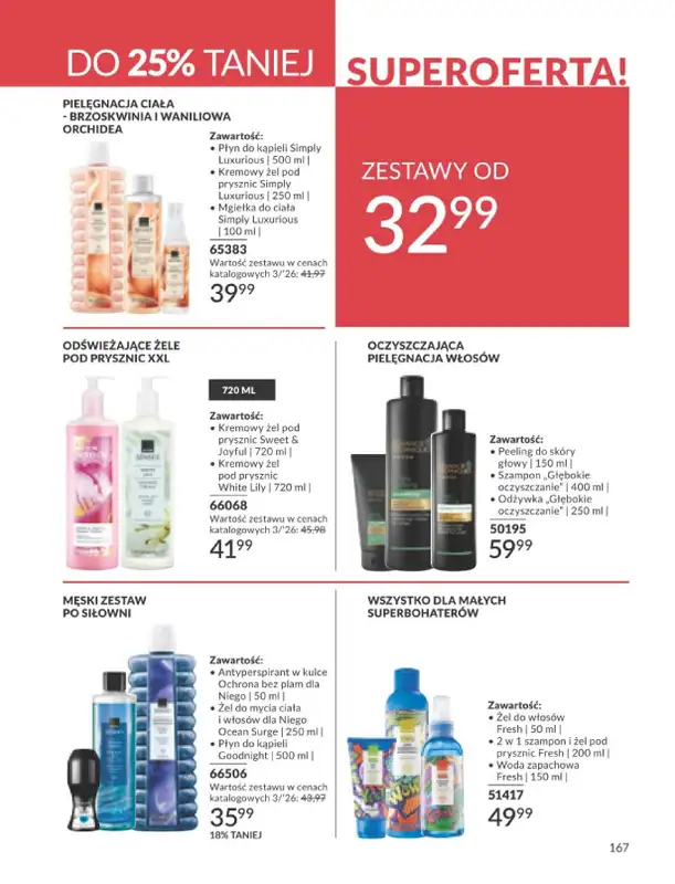 AVON - gazetka promocyjna Katalog Marzec 2026 od soboty 28.02 do wtorku 31.03 - strona 167