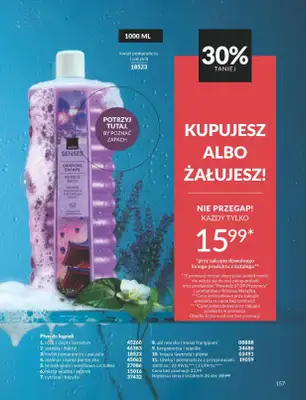 AVON - gazetka promocyjna Katalog Marzec 2026 od soboty 28.02 do wtorku 31.03 - strona 157